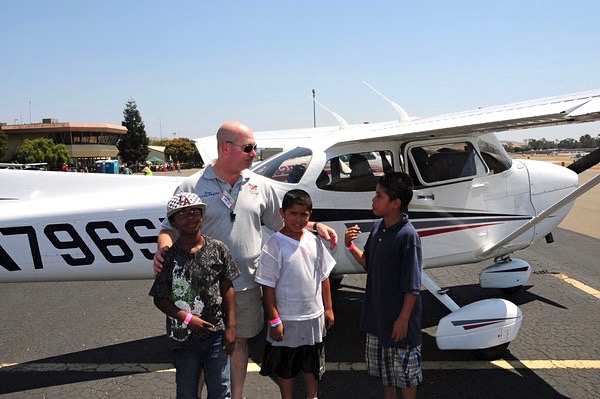 Young Eagles flights in San Jose, CA - 2008