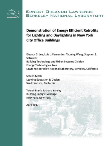 This research project was called the “Living Lab”. A major financial services company agreed to install a different Networked Lighting Control (NLC) system in each of the four quadrants of an office floor in their NYC headquarters building. My job as a consultant to Lawrence Berkeley National Labs (LBNL) was not as a lighting design consultant. Instead, I provided guidance to the team, and was on-site for most of the installation to observe how easy it was for the electricians to install these systems on a retrofit basis.