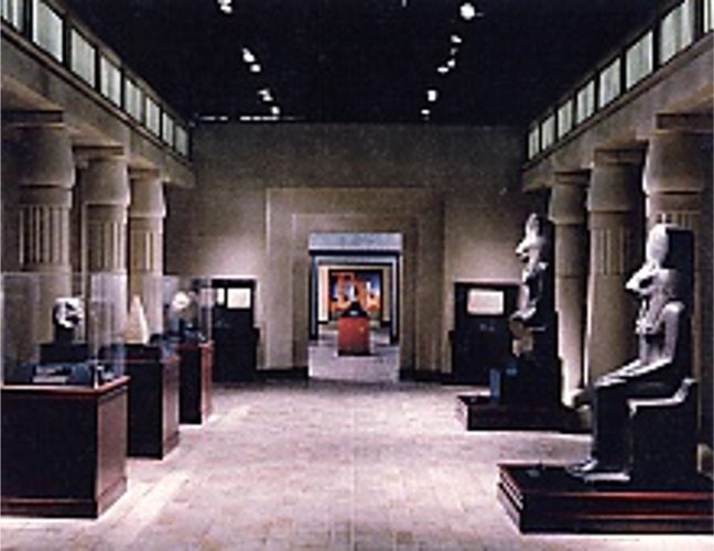 Museum lighting is a complex dance between highlighting the objects on display ... and providing appropriate general lighting of the space and circulation areas (e.g., floors and pathways).